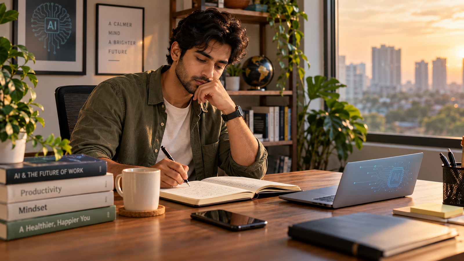 Journaling for AI Anxiety: A Practical Guide for Workers Worried About Job Loss